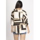 Blusa Ampla Morcego Guyrá Manga 3/4 Malha Estampa Igaci