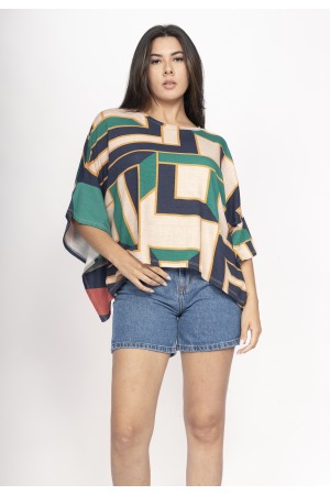 Blusa Asa Delta Malha Tupã Chapada de Areia