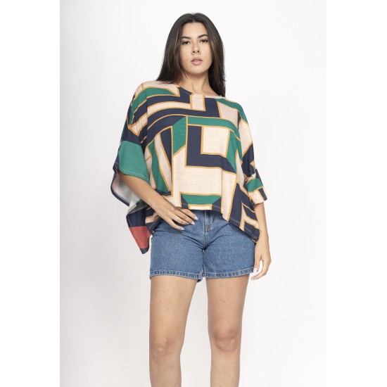 Blusa Asa Delta Malha Tupã Chapada de Areia