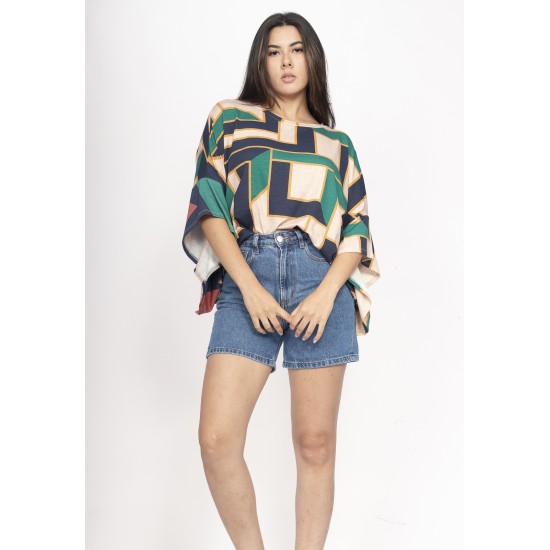 Blusa Asa Delta Malha Tupã Chapada de Areia