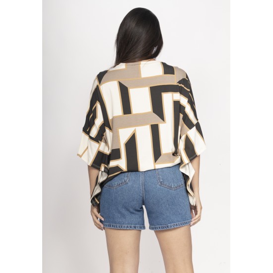 Blusa Asa Delta Malha Tupã Estampa Igaci