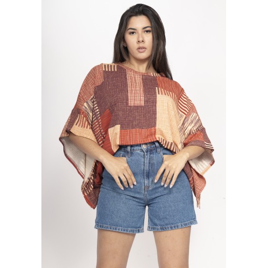 Blusa Asa Delta Malha Tupã Tramas do Sol