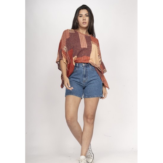 Blusa Asa Delta Malha Tupã Tramas do Sol