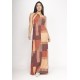 Vestido Longo Eirapuã Malha Trapézio Tramas do Sol