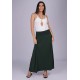 Saia Longa Malha SAZ Verde Musgo