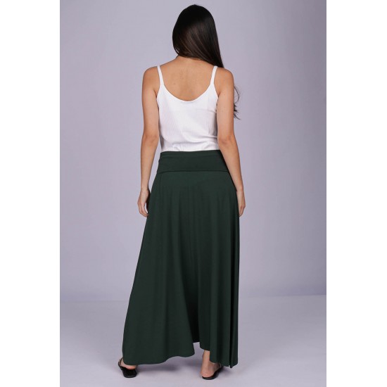 Saia Longa Malha SAZ Verde Musgo