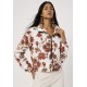 Jaqueta Corta-Vento Blouson Uatumã Estampa Flor de Barro