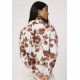 Jaqueta Corta-Vento Blouson Uatumã Estampa Flor de Barro