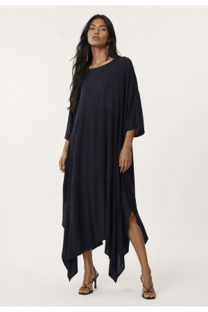 Vestido Plus Viscose Nascente Preto