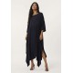 Vestido Plus Viscose Nascente Preto