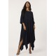 Vestido Plus Viscose Nascente Preto