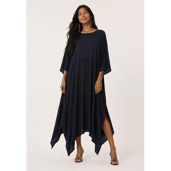 Vestido Plus Viscose Nascente Preto