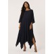 Vestido Plus Viscose Nascente Preto