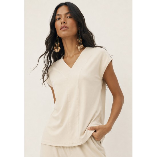 Blusa Traço Marfim