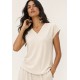 Blusa Traço Marfim