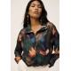 Jaqueta Corta-Vento Blouson Uatumã Estampa Asas da Mata
