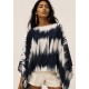 Blusa Manto Anauá Estampa Horizonte P&B