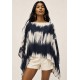 Blusa Manto Anauá Estampa Horizonte P&B