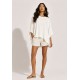 Blusa Asa Delta de Malha Tupã Off White