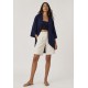 Kimono Viscose Manga Ampla Azul Marinho