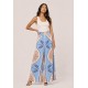 Calça Pantalona Elastic Embaú Estampa Caminhos do Arumã