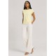 Blusa Aruá Malha Amarelo Pastel