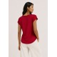 Blusa Aruá Malha Vermelho Rubi