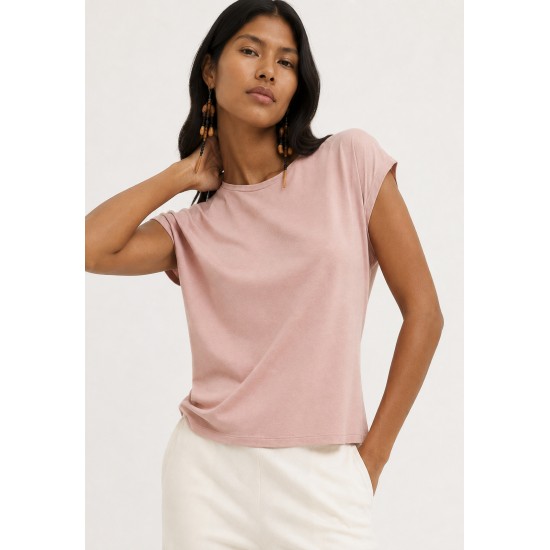 Blusa Aruá Malha Rosa Blush