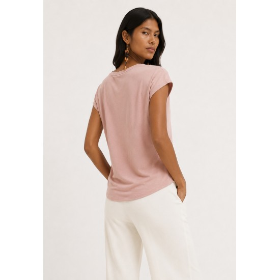 Blusa Aruá Malha Rosa Blush