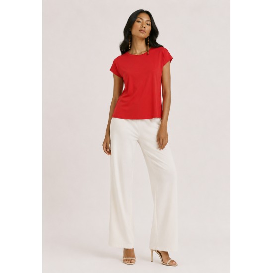 Blusa Aruá Malha Vermelho Cereja