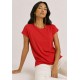 Blusa Aruá Malha Vermelho Cereja