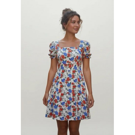 Vestido Curto Brisa Jardim Encantado