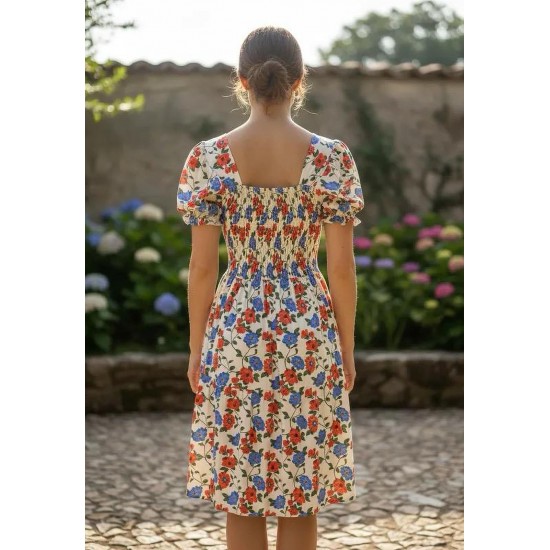 Vestido Curto Brisa Jardim Encantado