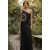 Vestido Flor do Tempo Linho com Viscose Preto