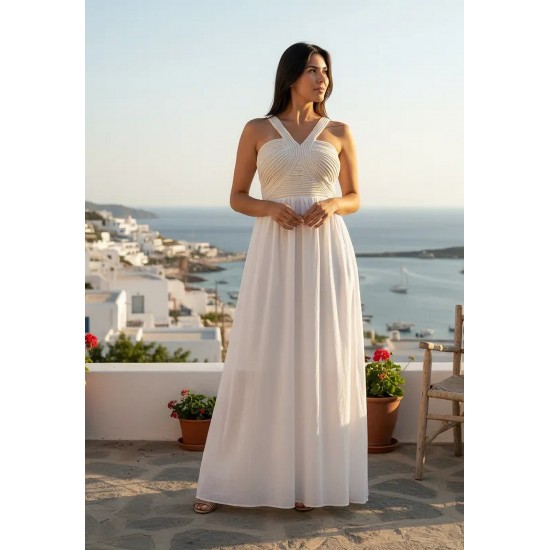 Vestido Alvorada Longo Luz Serena