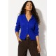 Cardigan Tricô Rio Negro Azul Bic