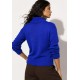 Cardigan Tricô Rio Negro Azul Bic