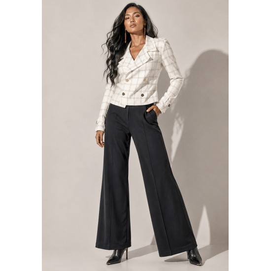 Blazer Trama Leve Off White