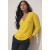 Cardigan Tricot Horizonte Canário Amarelo