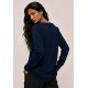 Cardigan Tricot Horizonte Marinho