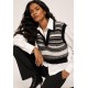 Colete Tricot Cropped Lua & Sombra