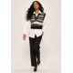 Colete Tricot Cropped Lua & Sombra