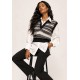 Colete Tricot Cropped Lua & Sombra
