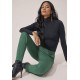Calça Montaria Nina Malha Verde Bandeira