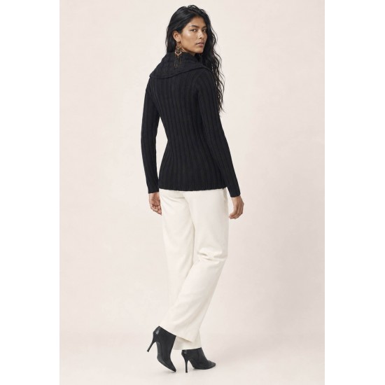 Cardigan Tricô Rio Tapajós Preto