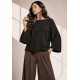 Blusa Tricot Alma Leve Preta