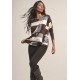 Blusa Morcego Ampla Manga 3/4 Estampa Santa Rosa do Tocantins 
