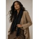 Echarpe Lenço Feminino Panamá Preto