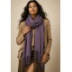 Echarpe Lenço Feminino Velvet Malva Imperial