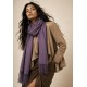 Echarpe Lenço Feminino Velvet Malva Imperial